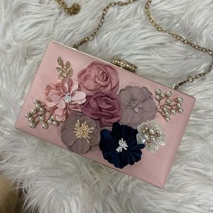 Pink Milisente clutch